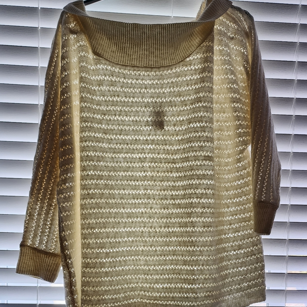 Off the shoulder sweater